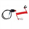 Safe Kill Switch Tether Cord Stretchable Engine Kill Stop Switch Boat Kill Switch Lanyard  Travel