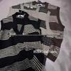 Xiao Wang's Winter Korean Style Plus Size V-Neck Striped Sweater Vest