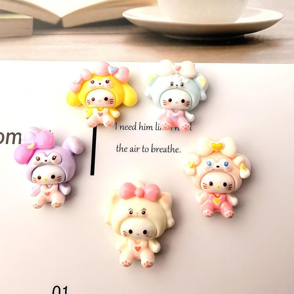 DIY Cartoon Resin Accessories: Dress-Up KT Cream Glue for Phone Cases, Hair Clips, Shoe Buckles, and Magnets