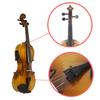 4 4 Full Size Acoustic EQ Electric Violin Fiddle Kit Solid Wood Spruce Face Board with Bow Hard Case Shoulder Rest