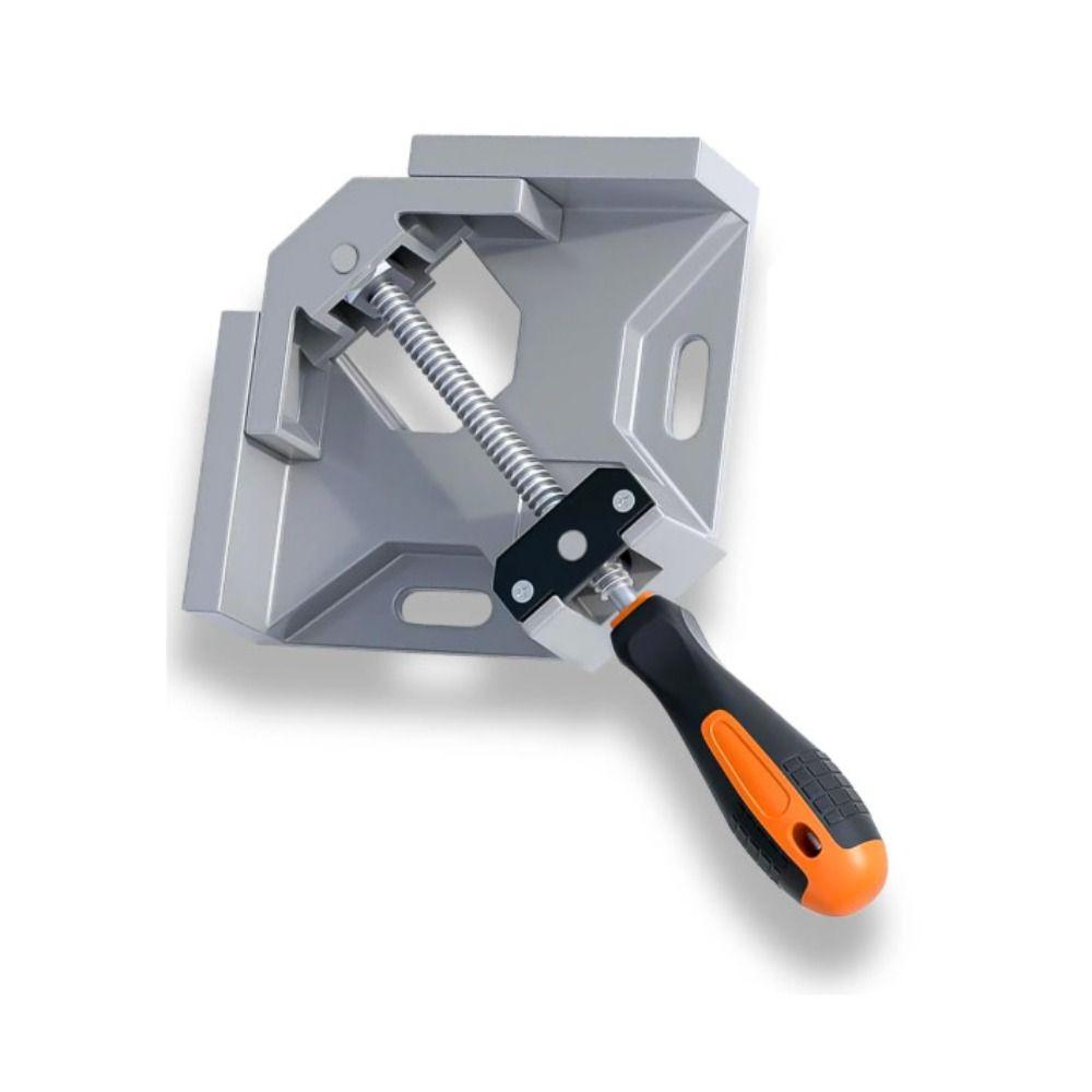 Adjustable Swing Jaw Right Angle Clamps Right Angle Design Aluminum Alloy Frame Woodworking Clamps 90 Degree Angle