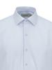 ZIOZIA Men'S) Slim Fit Semi-Wide Collar Short Sleeve Shirt_Blue