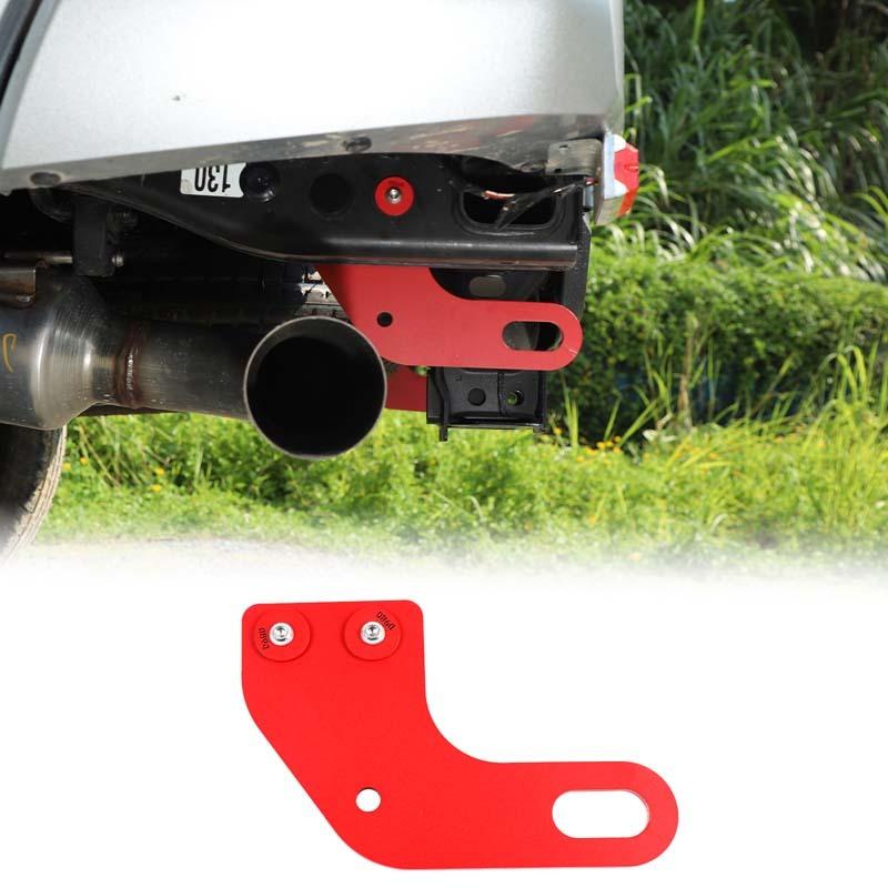 Car Rear Bumper Tow Hook Carbon Steel Rear Frame Side Trailer Hook Towing Bar Kit Car Accessory For Toyota Tacoma N400 2024-2026