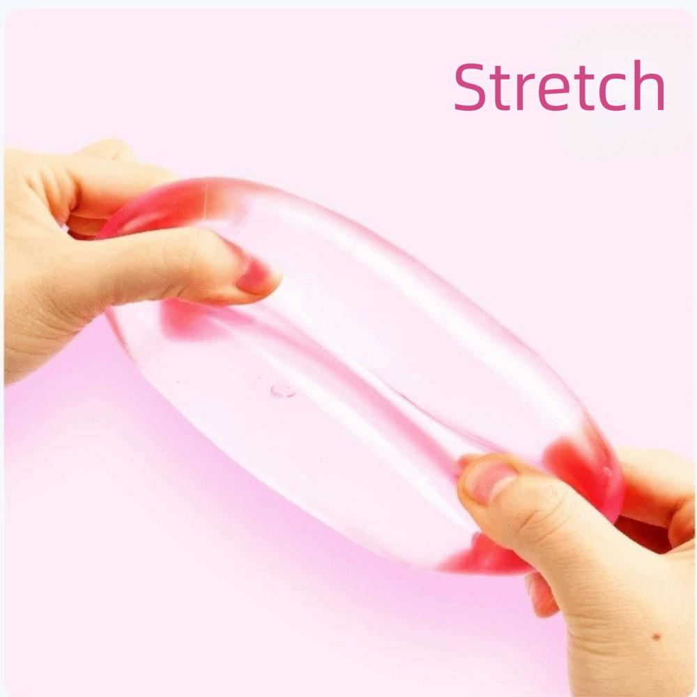 Non-Toxic Ice Cube Fidget Toy Soft Resilient Ice Cube Sensory Toy Cool Squeeze Cube Toy  Kids