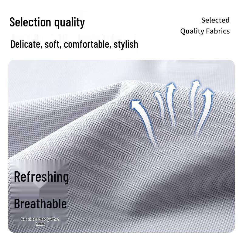 TUCANO Men's Ice Silk Quick-Dry Polo Shirt