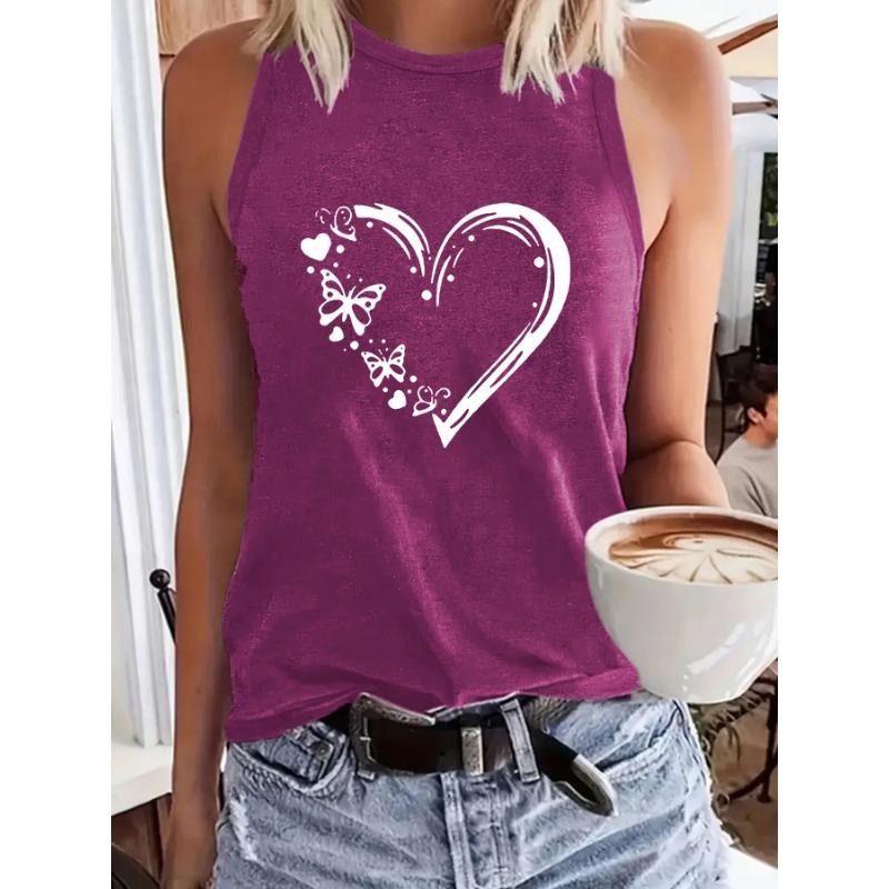 

Топ и жилет без рукавов с круглым вырезом для повседневной носки весной и летом XXL темно-красного