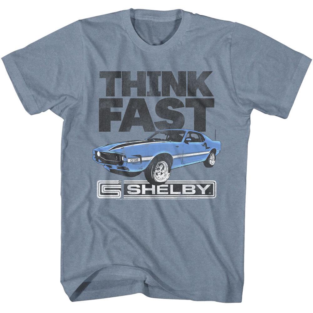 Carroll Shelby USA American Muscle Think Fast GT 500 Men T Shirt S