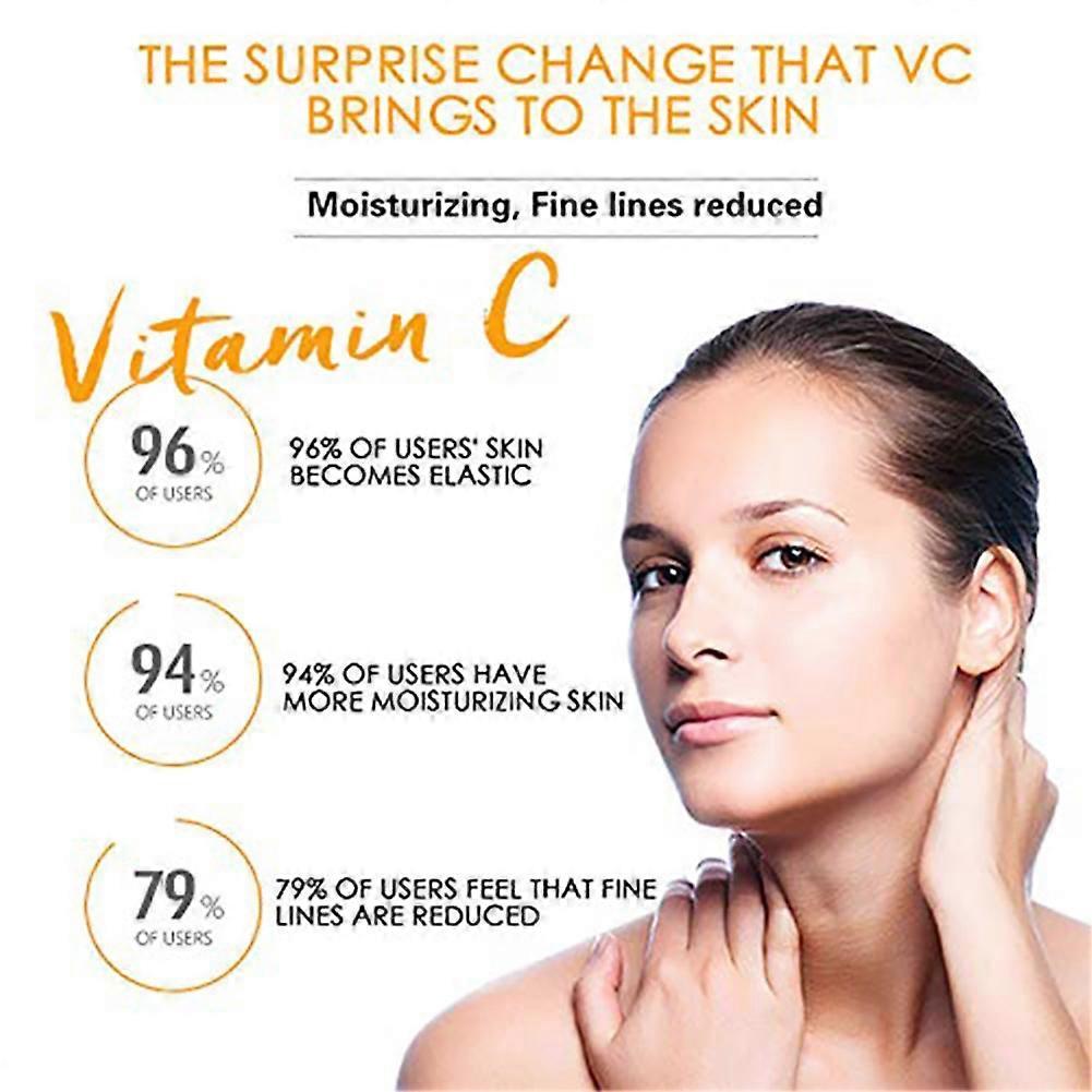Vita C VE Facial Serum 30ml Anti-Aging Skin Revitalizing Essence Anti-Wrinkle Dark Spots Removal