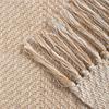 Twin-cord Knitted Rugs for Living Room Cotton Linen Kitchen Mat Tassel Bedroom Door Floor Mats Bedside Carpet Rugs No Fading