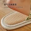 Linen slippers women's summer retro indoor home flooring spring and autumn thick-bottomed fabric cotton and linen slippers four seasons men