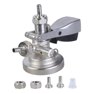 Homebrew Draft Beer Kegs Coupler Beer Tap Dispenser with Relief Valves G Type Connector Home Brewing Equipment