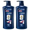 FIFA Clear Men Cool Sports Menthol Shampoo World Cup 26 Limited Package Edition 2 Pcs 650ml