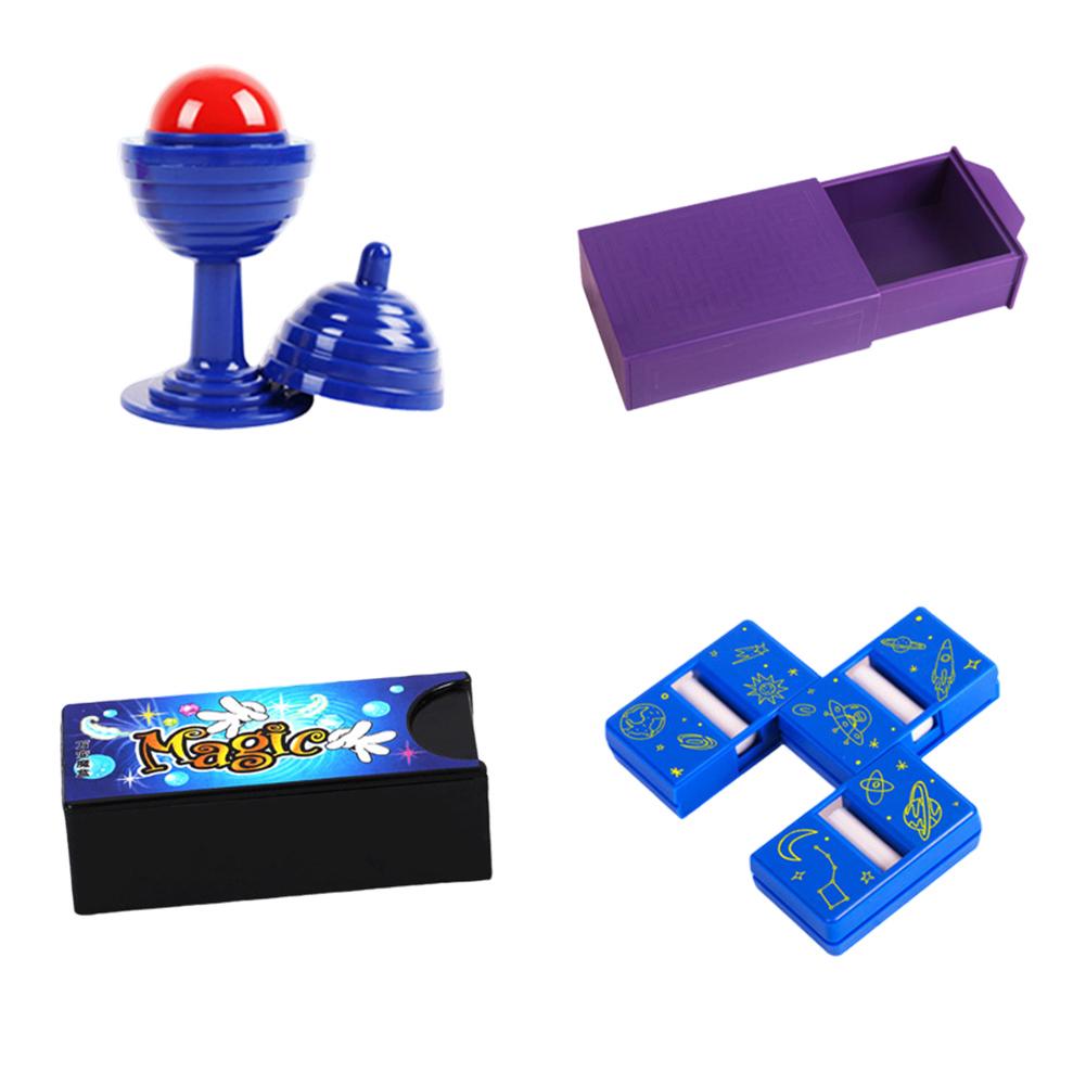 Magic Kits For Boys Girls Funny Magic Tricks Pretend Play Props Party Favor For Children Birthday Gifts