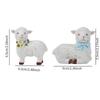 Sheep Statue Garden Accessories Flower Pot Decoration Decorative Craft DIY Gifts Landscape Ornament for Outdoor Flowerpot
