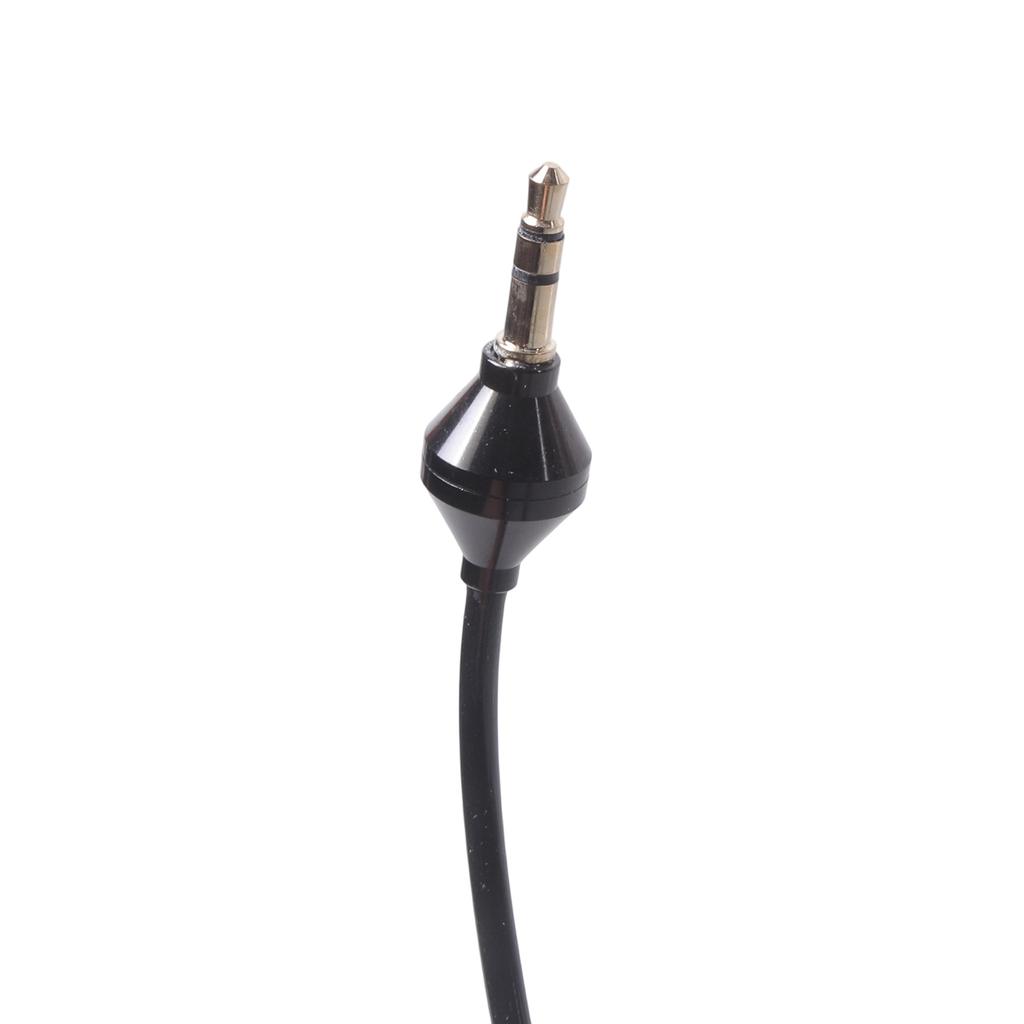 3.5mm Clear Air Tube In Ear Headphones Earbuds Suitable for Security Running Driving Activities for Multiple Uses