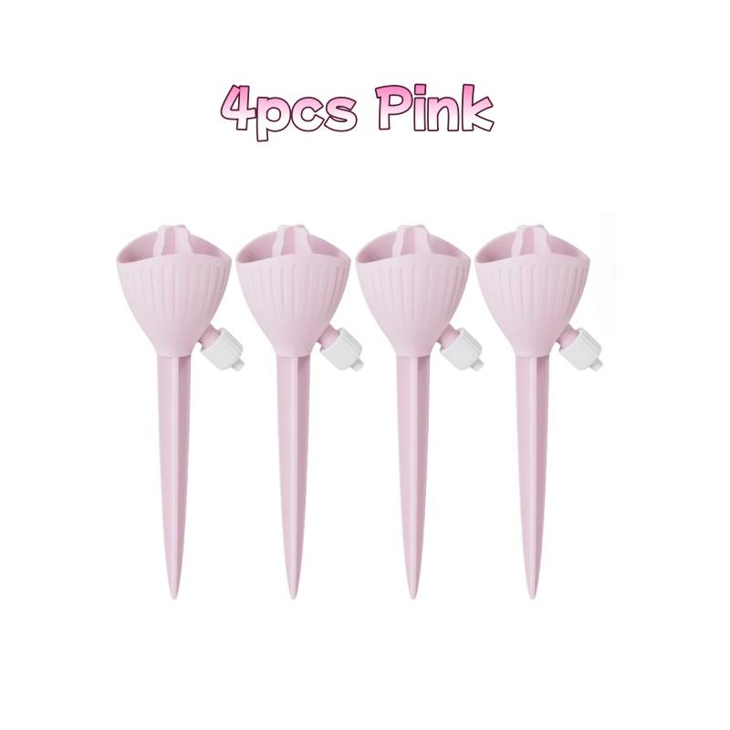 

4 шт. Умная автоматическая система капельного полива для горшечных растений, для дома и улицы, водосберегающее устройство для полива домашнего сада