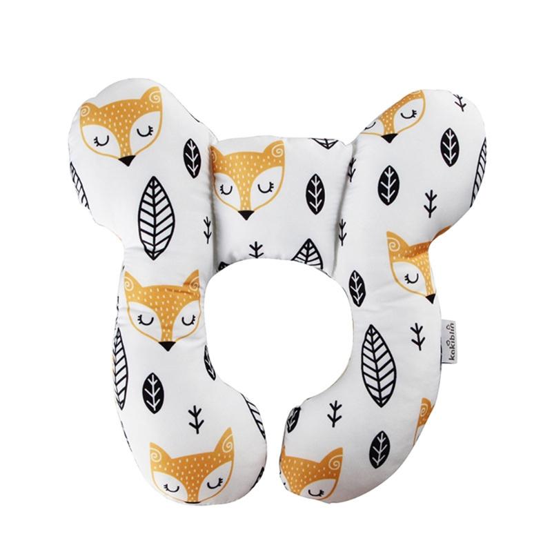 Infant Toddler for Head Neck Support Cushion Stroller Newborn Headrest Baby Cotton Travel Pillow Airplane U Shape Headre