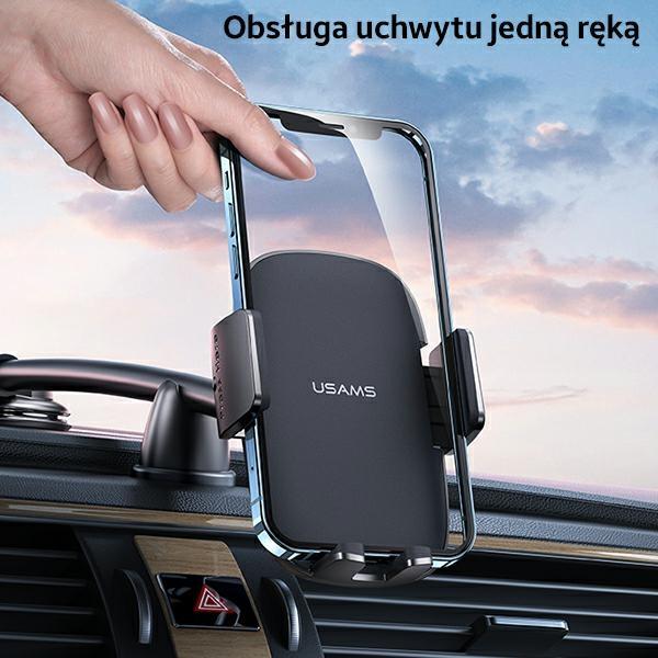 Usams Uchwyt Na Kokpit Czarny/Blackzj065Zj01 (Us-Zj065)