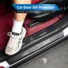 4PCS Car Door Sill Protective Sticker Carbon Fiber Door Sill Accessory For Citroen C3 C4 C5 C1 C2 Berlingo Celysee Xsara Picasso
