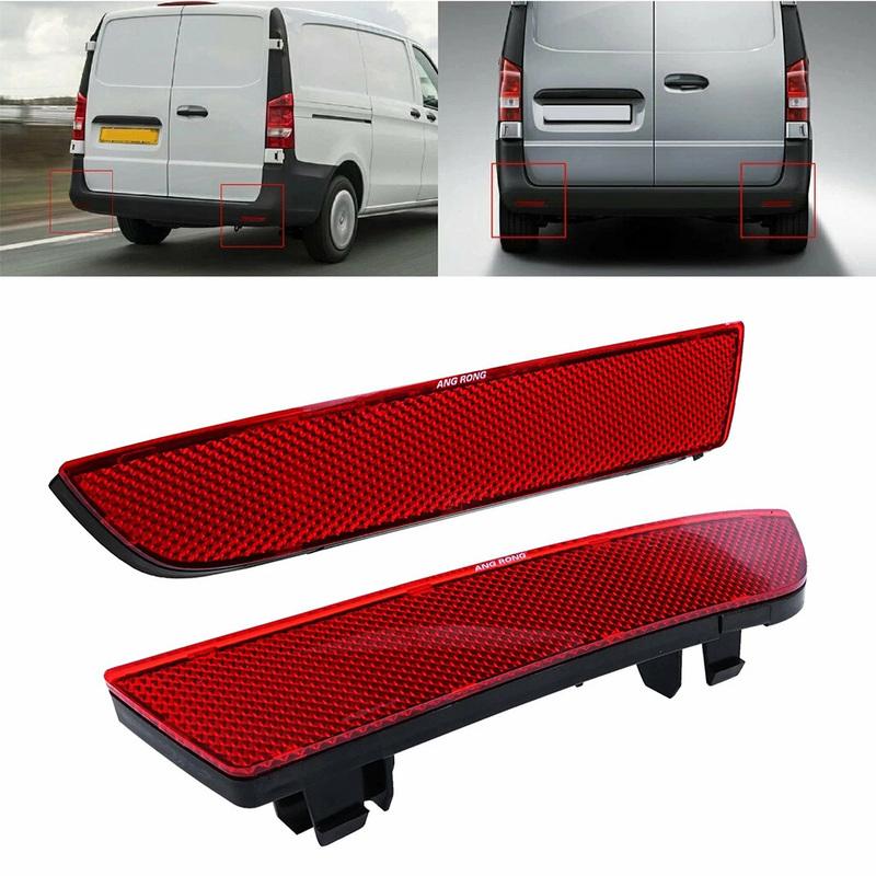Car Rear Bumper Reflector Light For Mercedes For Benz VITO 4478260040 44782660140 Tail/Brake Or Rear Fog Lamps Car Lights