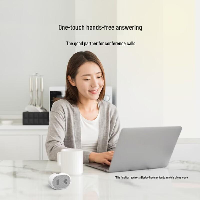 XiaoDu Smart Portable Bluetooth Speaker CN Plug (adapter Included)