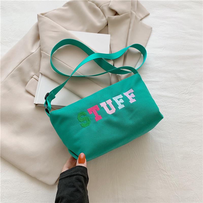 Trendy Street Style Canvas Tote Bag 2023 Autumn New Shoulder Bag For Women