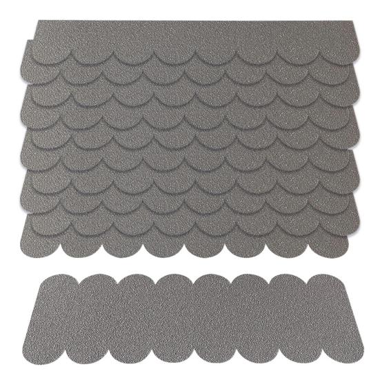 21/32/53 Bucăți Șindrilă Bituminoasă Autoadezivă Impermeabilă Tăietoare Mini Șindrile de Acoperiș Casă pentru Păsări Cutie de Cuibărit Pâslă de Acoperiș