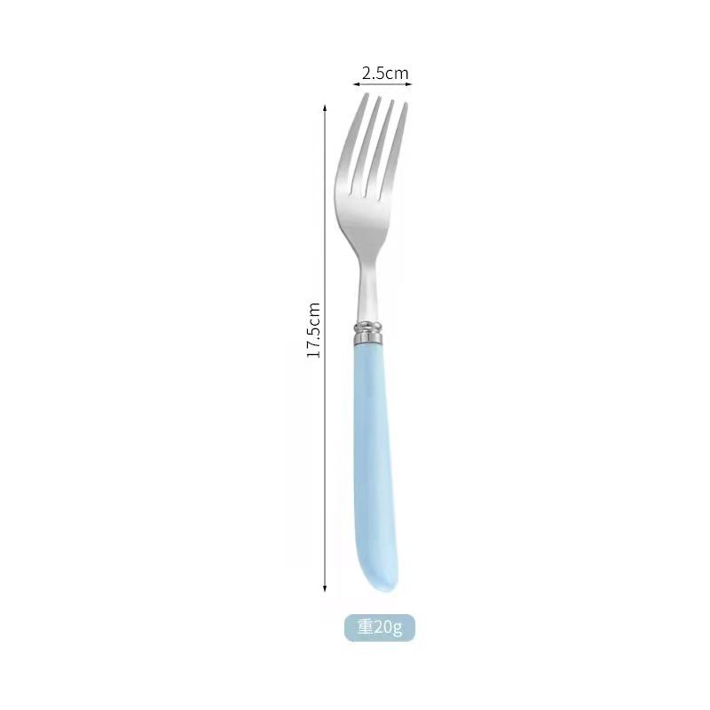 Spoon Fork Chopstick Cutlery Set Lunch Tableware With Box Portable Travel Use Dinnerware Kit Stainless Steel Kitchen Accessories