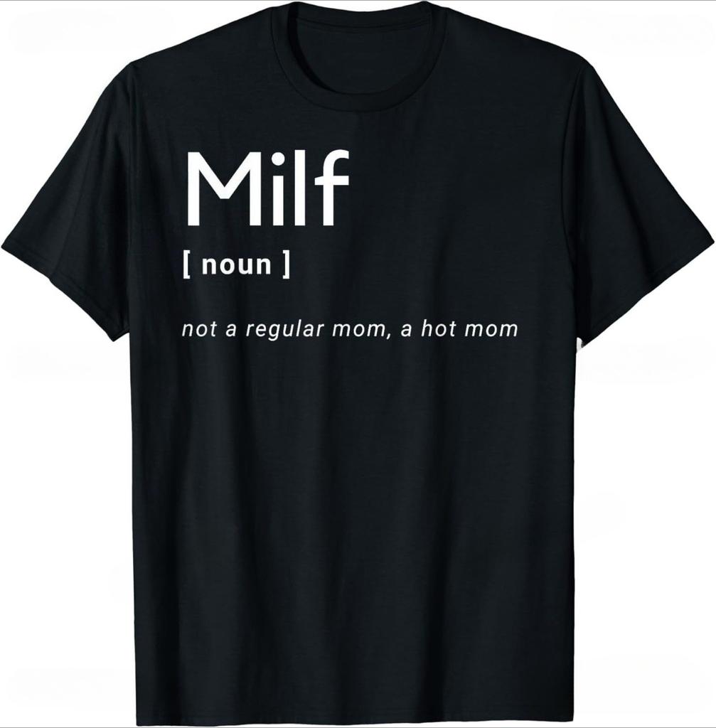 MILF-jägare | Roligt vuxenhumor-skämt för män som älskar MILFs T-shirt Herrkläder Toppar Grafiska T-shirts Camisetas Streetwear