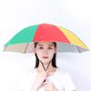 Kopfmontierter Regenschirm Faltbar Wasserdicht UV-Schutz Sonne Regen Kappe Für Outdoor Angeln Camping Strand Für Männer Frauen