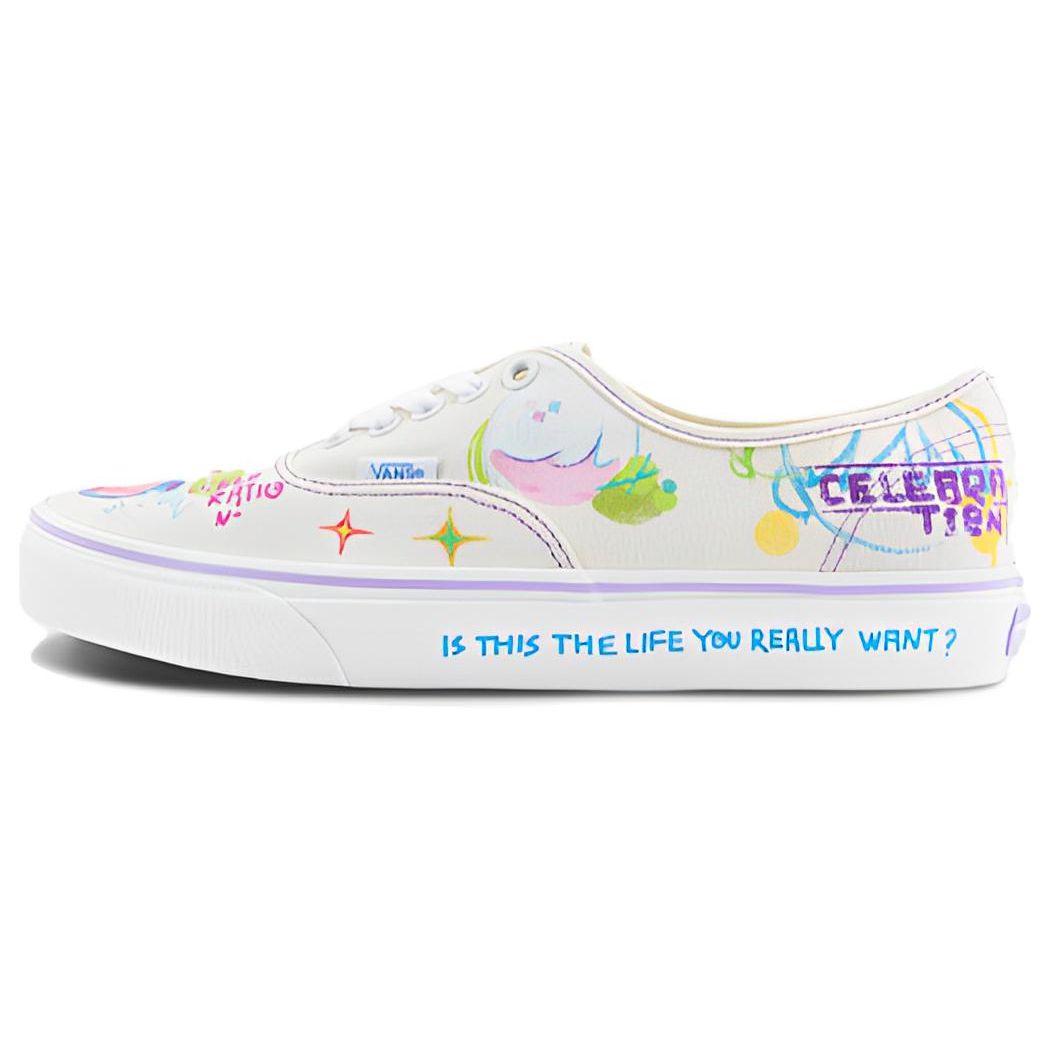 

Vans Nuttsh X Аутентичные Трендовые Универсальные Низкие Кеды Холщовые Кроссовки Унисекс Разноцветные VN0A5KS9CGX 41