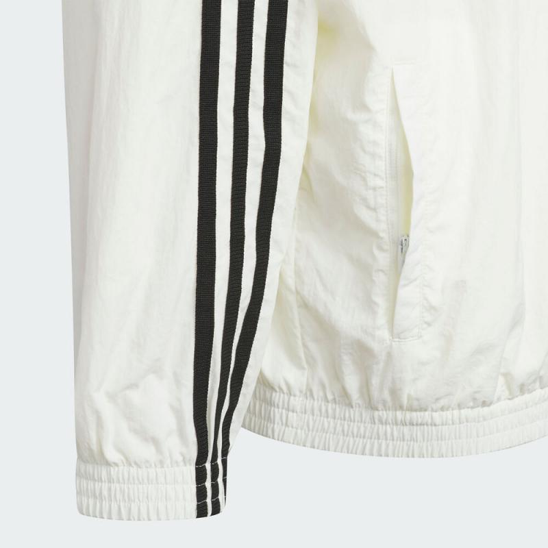 Adidas Originals Jacket Brand Logo Stripe Casual Sports Woven Kids Jackets KQ5492