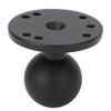 1.5 Inch Ball Mount with Aluminum Alloy AMPS Hole Round Plate For RAM Mounts C Size Ball Double Socket Arm