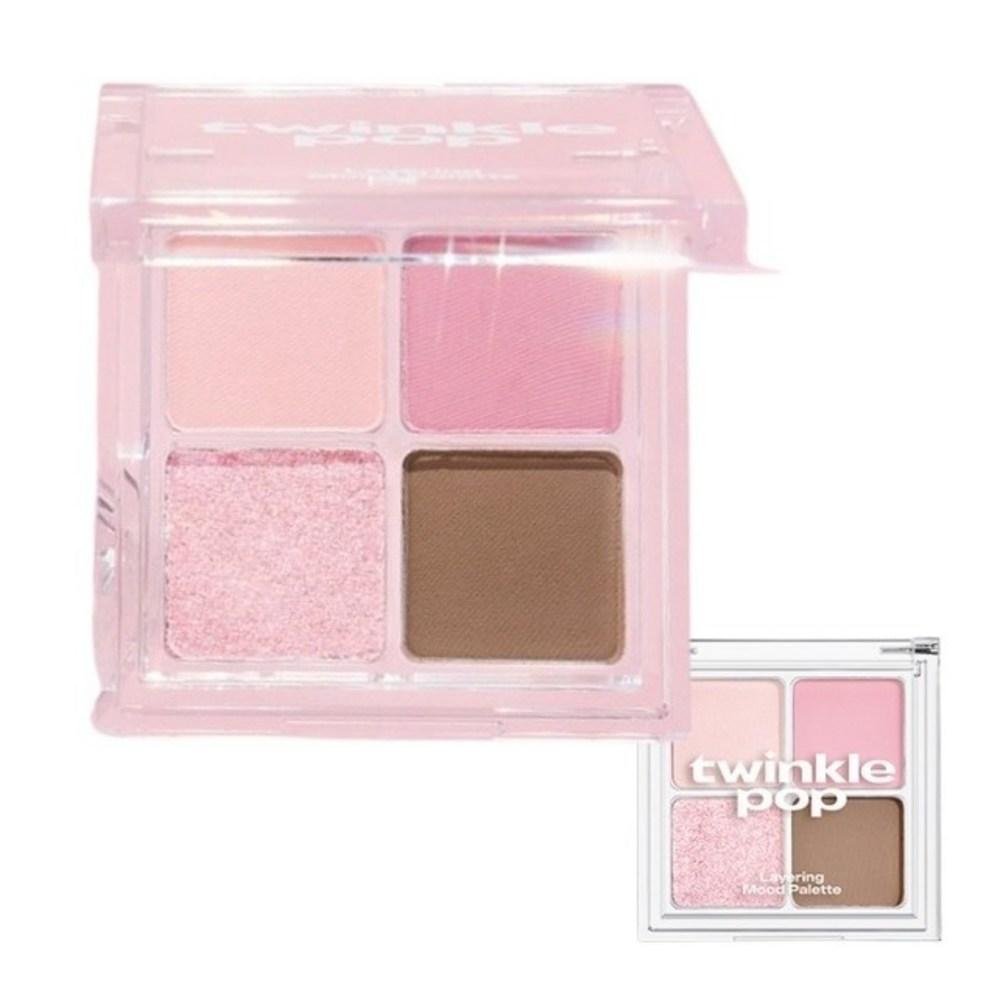 Twinkle Pop Layering Mood Palette, 1 Pcs, 01 Pink Selection