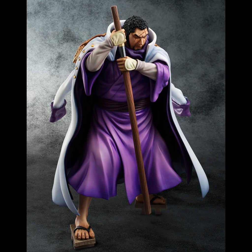 One Piece Marine Headquarters Admiral Fujitora Scale PVC Painted Complete Figure Portrait.Of.Pirates "Sailing Again" [Issho] (Encore Re-release) 1/8