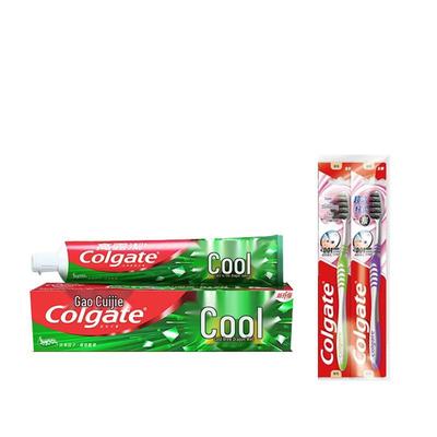 Ice Fresh Tea Toothpaste with Toothbrushes