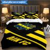 Aik Crest  3pcs Bedding,Including 1pc Duvet Cover And 2pcs Pillowcases Perfect for Christmas,Ideal for Bedroom, Dormitory