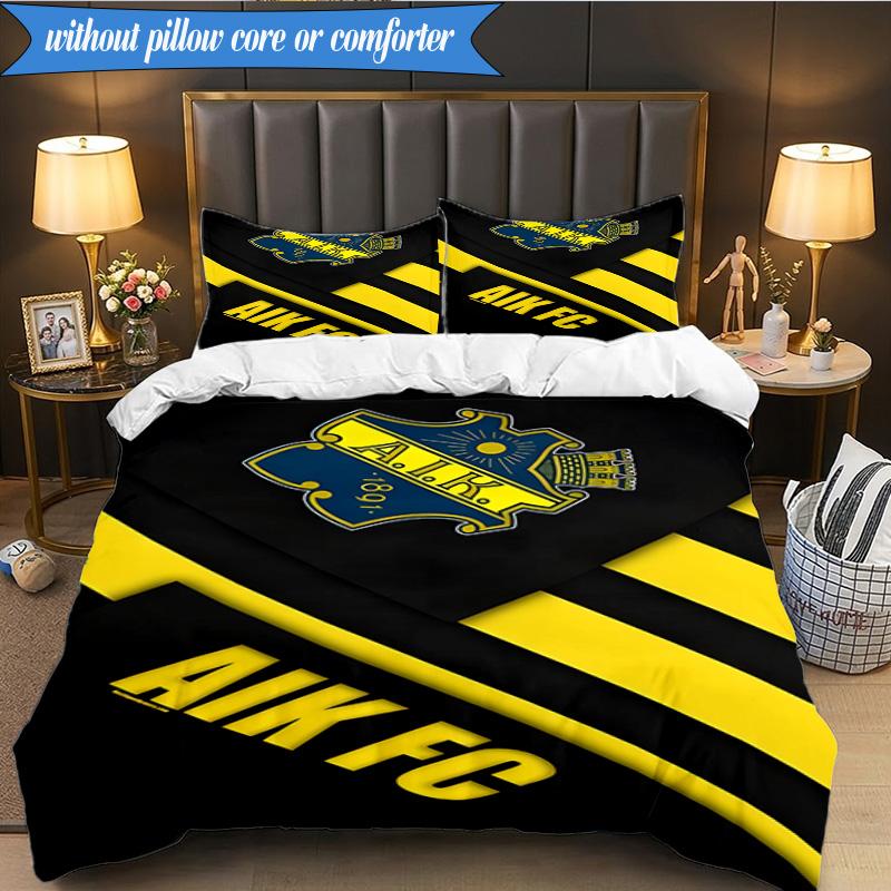 Aik Crest  3pcs Bedding,Including 1pc Duvet Cover And 2pcs Pillowcases Perfect for Christmas,Ideal for Bedroom, Dormitory