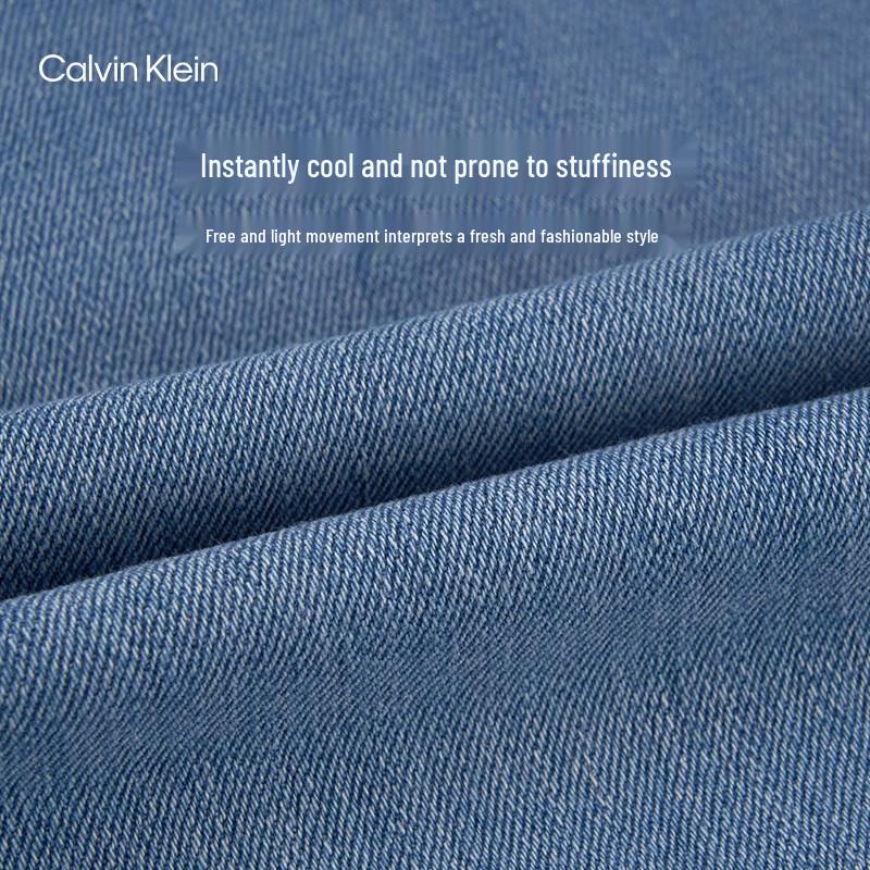 Calvin Klein Jeans Men's Light Blue Straight Leg Jeans 4RAB703