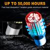 2pcs High Power Car LED Bulbs 1156 BA15S P21W BAU15S PY21W 1157 P21/5W T20 7440 W21W Canbus 144SMD Turn Signal Lamp Brake Reverse Tail Light 12V