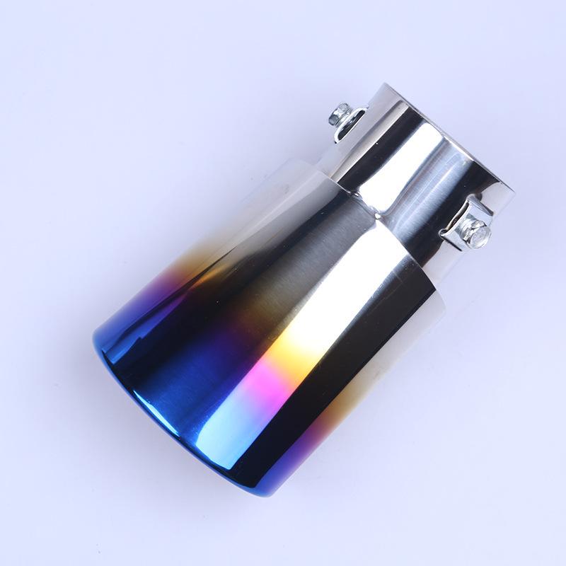 Blue Titanium Exhaust Tailpipe for Cruze, Livina, Senya, Vios, and New Bora