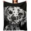 Dalmatian Painting Throw Blanket Thin Extra Large Throw Blankets For Baby Picnic Blankets
