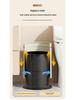 Modern Minimalist Large Capacity Lidless Trash Can for Home