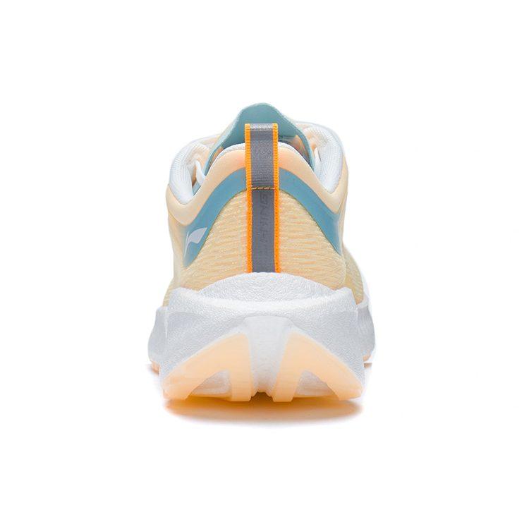 Li Ning Super Light 19 Atmungsaktive und leichte Low-Top-Laufschuhe Damen Fluoreszierendes Milchgelb ARBS002-20