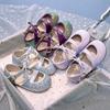 2026 Little Princess Pink Crystal Shoes - Sparkly Autumn Flats for Girls