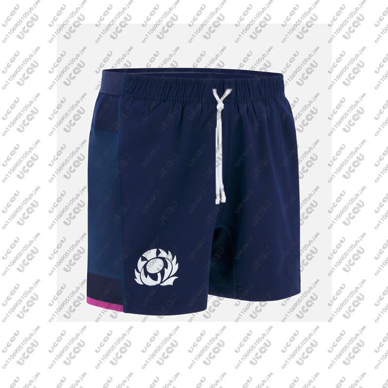 2025/26 Men Rugby Jersey Clothes Kids Breathable Boys T Shirt Tee Shorts Pants Sweatpants Sportswear Home Away Top S-Scottish