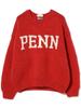 BEAMS BOY L/S Knit [Special Order] THE BOOKSTORE Hand Logo Sweater 2025FW Women's Red Free
