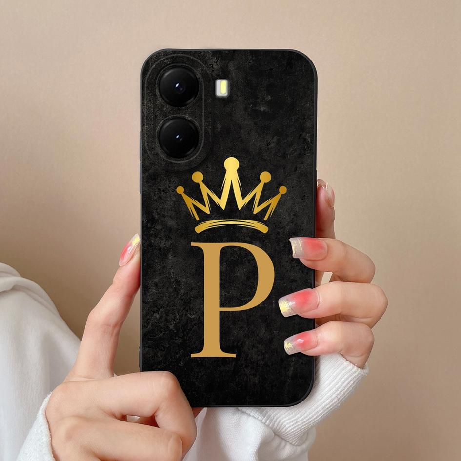 For Xiaomi Poco X7 X6 X5 X3 GT NFC M6 M7 F5 F6 Pro Plus 4G 5G Telefonskall Mote Bokstavmønster Toppkvalitet Støtsikkert Silikonskall For Xiaomi Capa