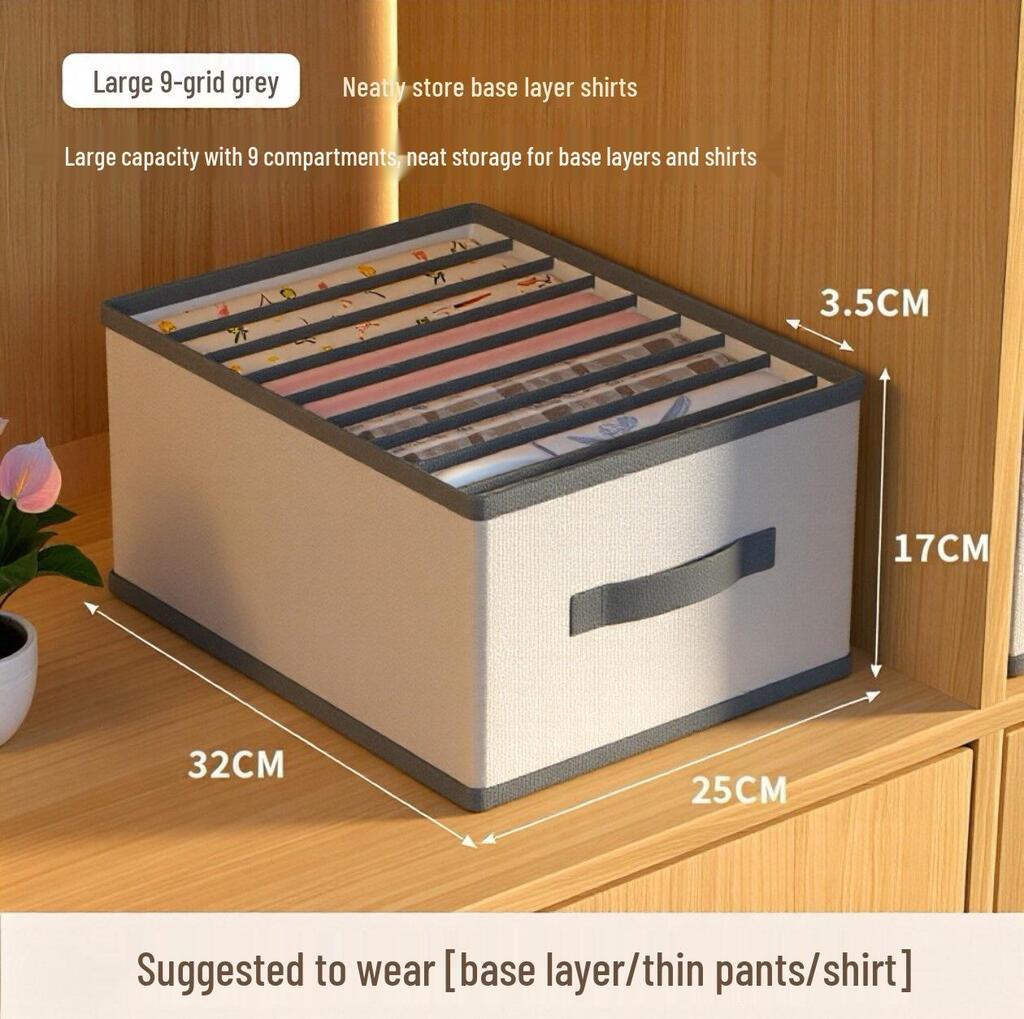 Yuzhe Foldable Large Capacity Wardrobe Storage Box