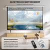 Projector Screen 293 x 193 cm 120 Inch 16:9 HD 4K Electric Projection Screen with Remote Control, White